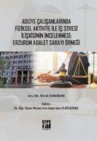 Produktbild: Adliye Calisanlarinda Fiziksel Aktivite ile Is Stresi Iliskisinin Incelenmesi Erzurum Adalet Sarayi &Ouml;rnegi