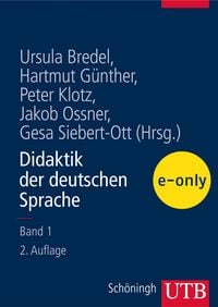 Produktbild: Didaktik der deutschen Sprache - Band 1