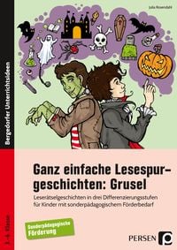Produktbild: Ganz einfache Lesespurgeschichten: Grusel