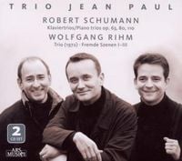 Produktbild: Schumann/Rihm: Klaviertrios