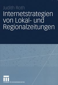 Produktbild: Internetstrategien von Lokal- und Regionalzeitungen