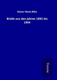 Produktbild: Briefe aus den Jahren 1892 bis 1904