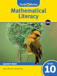 Produktbild: Study & Master Mathematical Literacy Learner's Book Grade 10 English