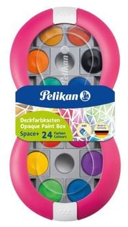 Produktbild: Pelikan Malkasten Space+, 24 Farben