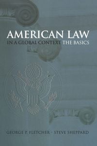Produktbild: American Law in a Global Context