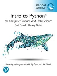 Produktbild: Intro to Python for Computer Science and Data Science: Learning to Program with AI, Big Data and The Cloud, Global Edition