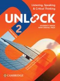 Produktbild: Unlock Level 2 Listening, Speaking and Critical Thinking Student's Book with Digital Pack
