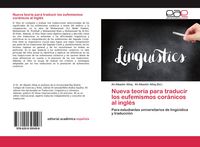 Produktbild: Nueva teor&iacute;a para traducir los eufemismos cor&aacute;nicos al ingl&eacute;s