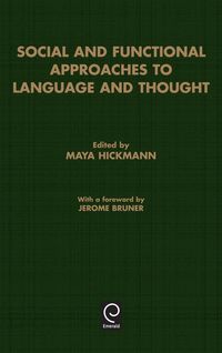 Produktbild: Social and Functional Approaches to Language and Thought