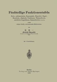 Produktbild: F&uuml;nfstellige Funktionentafeln