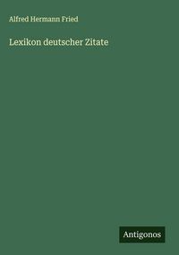 Produktbild: Lexikon deutscher Zitate