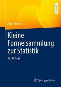 Produktbild: Kleine Formelsammlung zur Statistik