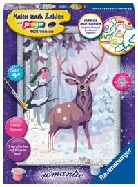 Produktbild: CreArt, Malen nach Zahlen Kinder - Stolzer Hirsch
