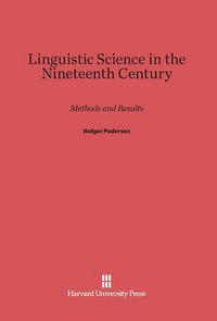 Produktbild: Linguistic Science in the Nineteenth Century