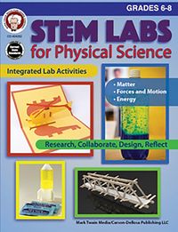Produktbild: STEM Labs for Physical Science, Grades 6 - 8