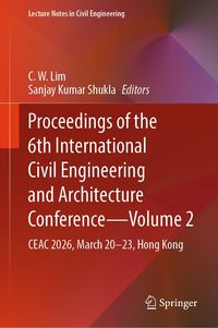 Produktbild: Proceedings of the 6th International Civil Engineering and Architecture Conference - Volume 2