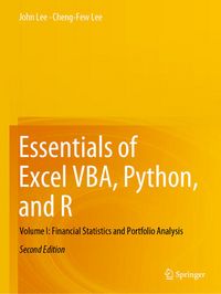 Produktbild: Essentials of Excel VBA, Python, and R