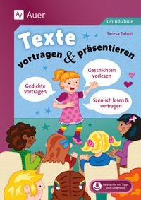 Produktbild: Texte vortragen & pr&auml;sentieren in der Grundschule
