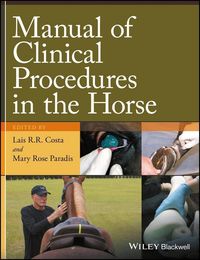 Produktbild: Manual of Clinical Procedures in the Horse