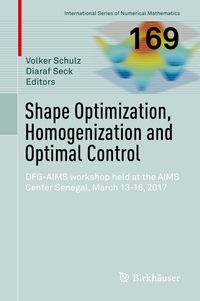 Produktbild: Shape Optimization, Homogenization and Optimal Control