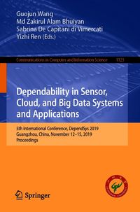 Produktbild: Dependability in Sensor, Cloud, and Big Data Systems and Applications