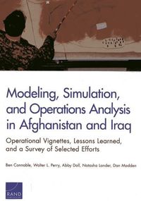 Produktbild: Modeling, Simulation, and Operations Analysis in Afghanistan and Iraq