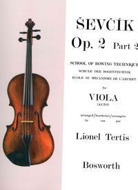 Produktbild: Sevcik for Viola: Op. 2, Part 2