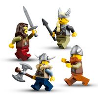 LEGO Creator 31132 3in1 Wikingerschiff mit Midgardschlange, Spielzeug-Schiff