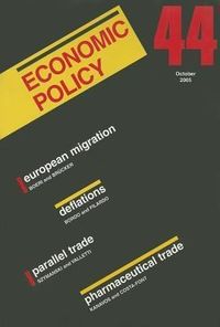 Produktbild: Economic Policy 44