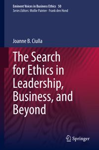 Produktbild: The Search for Ethics in Leadership, Business, and Beyond