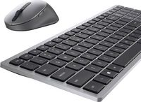 Dell Dell Wireless Keyboard and Mouse KM7120W Bluetooth®, WLAN Tastatur, Maus-Set  Deutsch, QWERTZ Grau (metallic), Schwarz