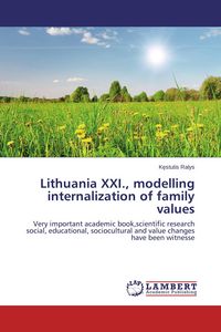 Produktbild: Lithuania XXI., modelling internalization of family values