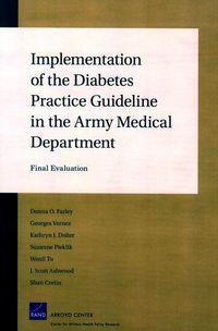 Produktbild: Implementation of the Diabetes Practice Guideline in the Army Medical Department