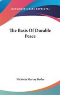 Produktbild: The Basis of Durable Peace