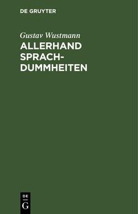 Produktbild: Allerhand Sprachdummheiten