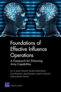 Produktbild: Foundations of Effective Influence Operations