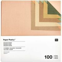 Produktbild: Origami Duo Color, , 15 x 15 cm, 100 Blatt