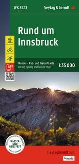 Produktbild: Freytag & berndt Wanderkarte WK 5241 Rund um Innsbruck 1:35.000