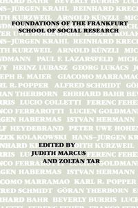 Produktbild: Foundations of the Frankfurt School of Social Research