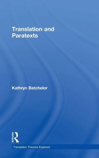 Produktbild: Translation and Paratexts