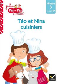 Produktbild: T&eacute;o et Nina cuisiniers : niveau 3, fin du CP