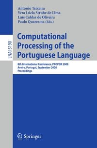 Produktbild: Computational Processing of the Portuguese Language