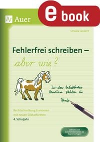 Produktbild: Fehlerfrei schreiben - aber wie Klasse 4