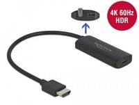 Produktbild: Delock 63251 HDMI / USB-C&reg; Adapter [1x HDMI-Stecker - 1x USB-C&reg; Buchse] Schwarz