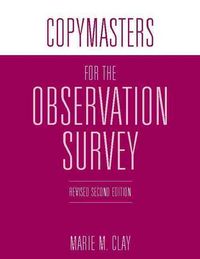 Produktbild: Copymasters for the Observation Survey