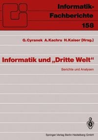 Produktbild: Informatik und "Dritte Welt"