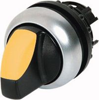 Produktbild: Eaton 216818 M22-WLK-Y Wahltaste Frontring Kunststoff Knebel Schwarz 1St.