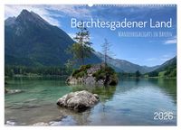 Produktbild: Berchtesgadener Land - Wanderhighlights in Bayern (Wandkalender 2026 DIN A2 quer), CALVENDO Monatskalender