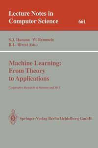Produktbild: Machine Learning: From Theory to Applications