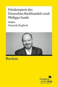 Produktbild: Friedenspreis des deutschen Buchhandels 2026. Philippe Sands